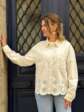 Charger l'image dans la galerie, Veste denim blanche Juliette