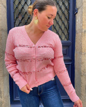 Charger l&#39;image dans la galerie, Gilet rose Rachel
