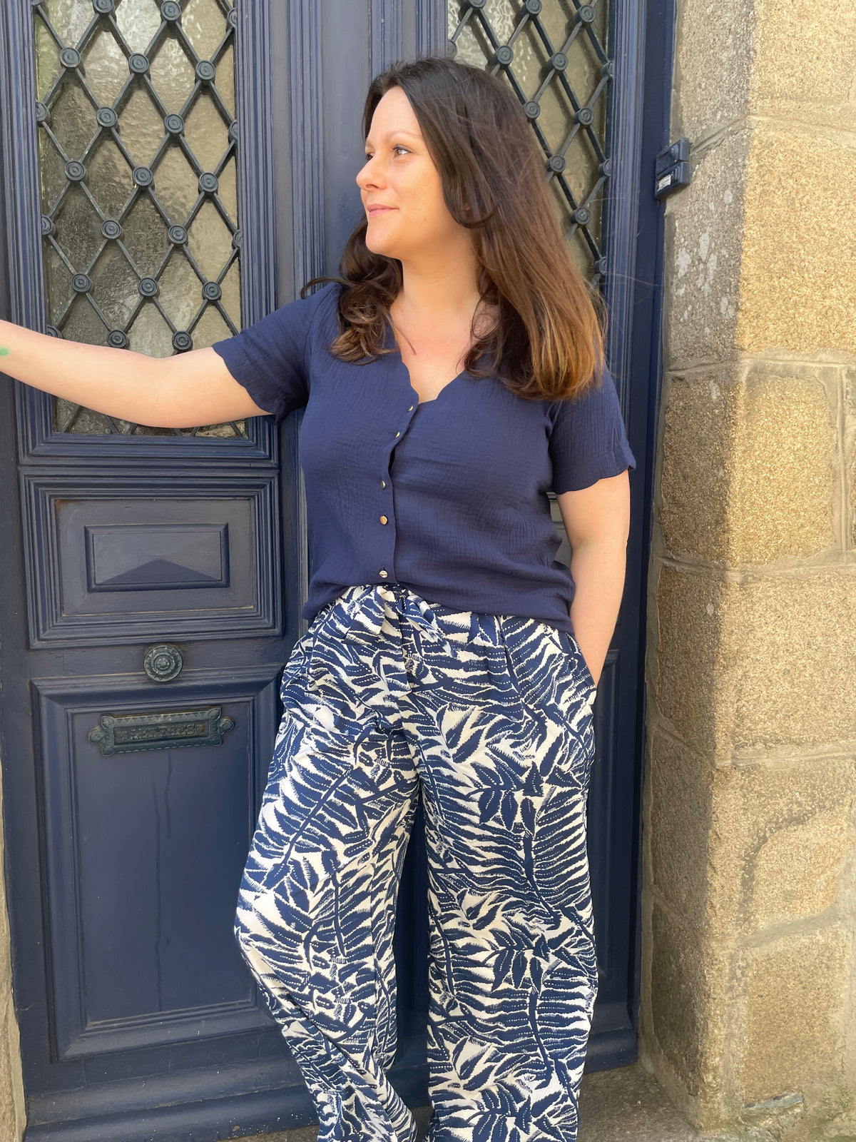 Blouse Soelie Marine