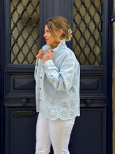 Charger l'image dans la galerie, Veste denim bleu clair Juliette
