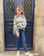 Charger l&#39;image dans la galerie, Blouse Romuald Kaki

