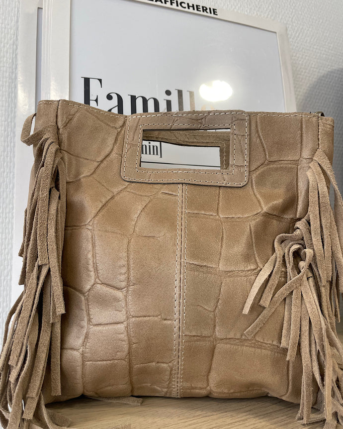 Sac Léo beige