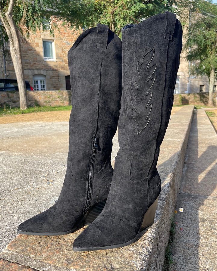 Santiags Ali noires