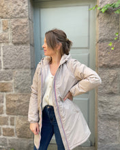 Charger l&#39;image dans la galerie, Parka fourrée beige Maria
