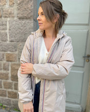 Charger l&#39;image dans la galerie, Parka fourrée beige Maria
