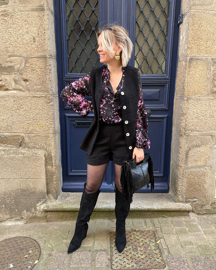 Veste Moon Noire