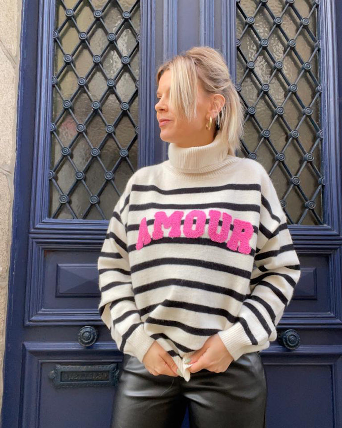 Pull col roulé Mathilde