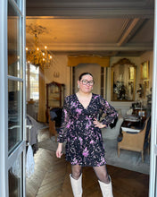 Charger l&#39;image dans la galerie, Robe rose Gaby courte
