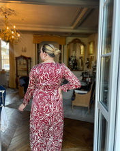 Charger l&#39;image dans la galerie, Robe bordeaux Margot
