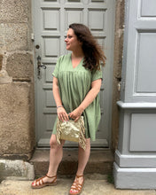 Charger l&#39;image dans la galerie, Robe short Faustine Kaki
