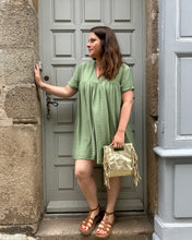 Charger l&#39;image dans la galerie, Robe short Faustine Kaki
