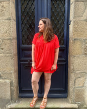 Charger l&#39;image dans la galerie, Robe short Faustine Orange
