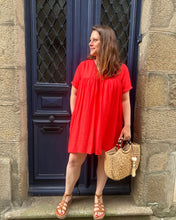 Charger l&#39;image dans la galerie, Robe short Faustine Orange
