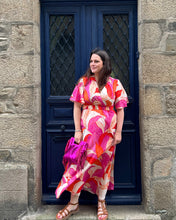Charger l&#39;image dans la galerie, Robe longue Alizea fuschia
