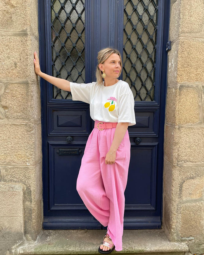 Pantalon Felicie Rose