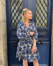 Charger l&#39;image dans la galerie, Robe Eline Bleue
