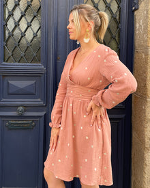 Robe Armelle rose