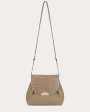 Charger l&#39;image dans la galerie, Sac Po taupe  croco
