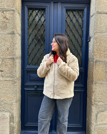 Impermeable court reversible doré FS