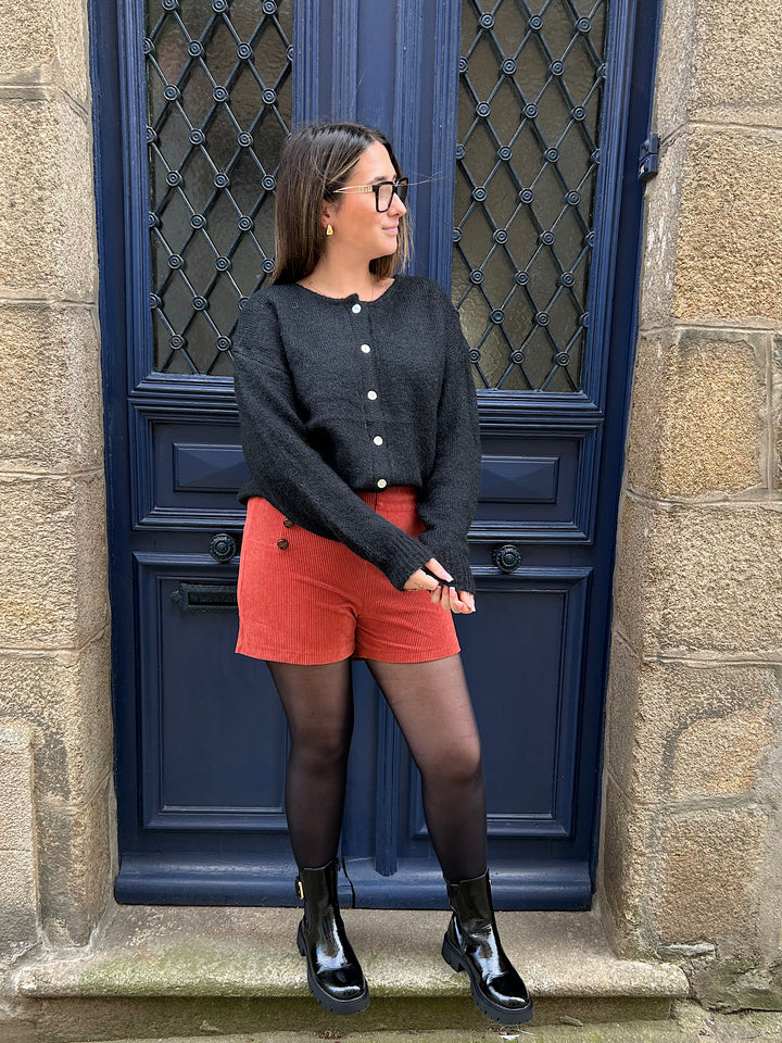 Short Claire rouille