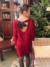 Charger l&#39;image dans la galerie, Robe Estelle rouge
