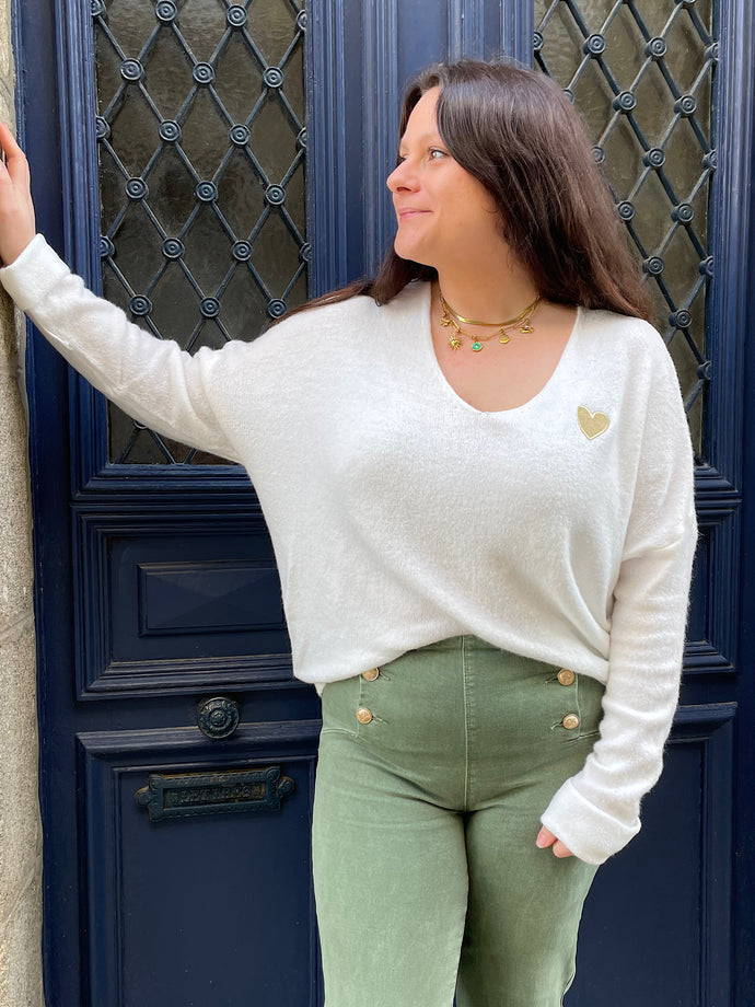Pull Augustine Blanc