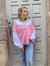 Charger l&#39;image dans la galerie, Gilet Véra rose clair
