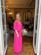 Charger l&#39;image dans la galerie, Robe Albane fuchsia

