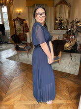 Charger l&#39;image dans la galerie, Robe Bastia bleu marine
