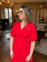 Charger l&#39;image dans la galerie, Robe Audrey rouge
