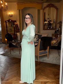 Robe Beth Vert d'eau