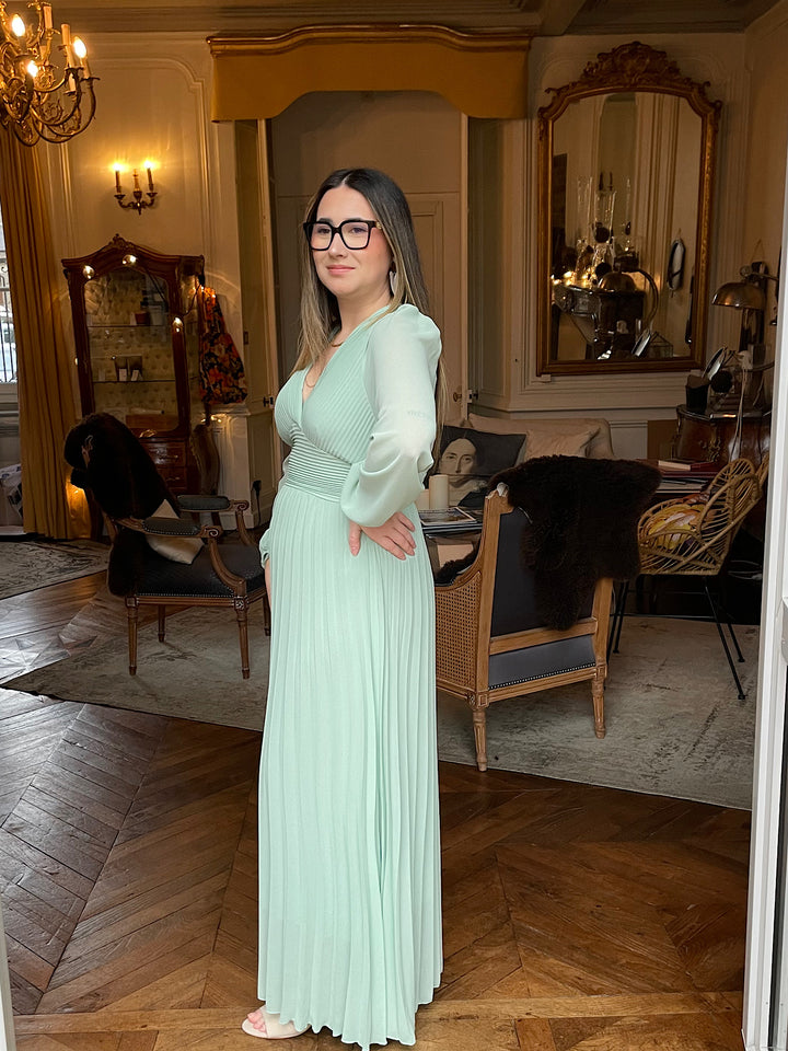 Robe Beth Vert d'eau