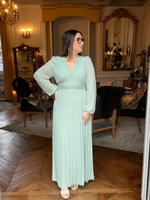 Robe Beth Vert d'eau