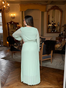 Robe Beth Vert d'eau