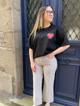 Charger l&#39;image dans la galerie, T-shirt Joyce noir
