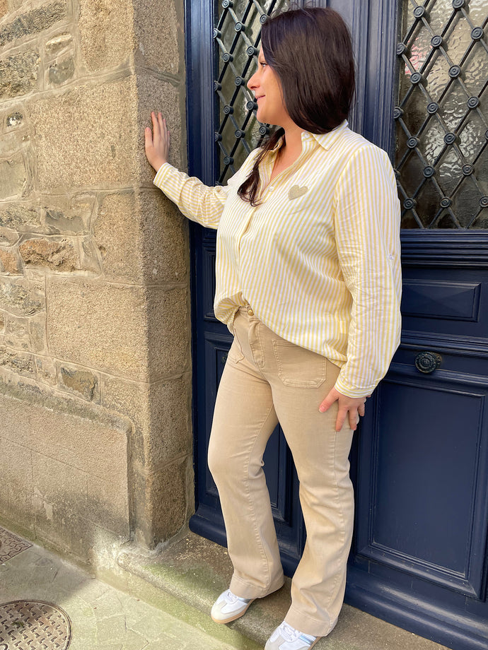 Chemise Vesna jaune