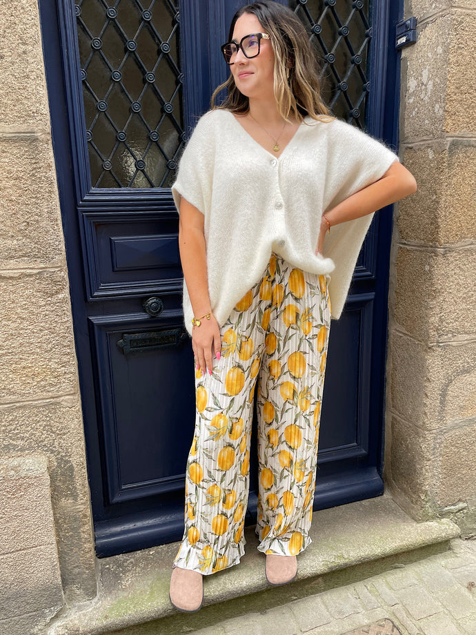 Pantalon annie citrons