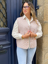 Charger l&#39;image dans la galerie, Veste sans manches Mahalia beige
