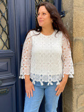 Charger l&#39;image dans la galerie, Blouse dentelle Giada
