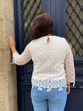 Charger l&#39;image dans la galerie, Blouse dentelle Giada
