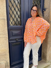 Charger l&#39;image dans la galerie, Chemise Clarence orange
