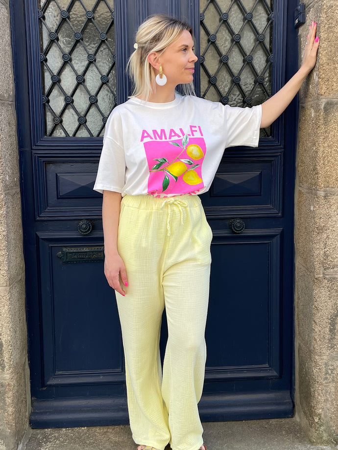 Tshirt blanc Amalfi