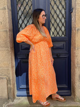 Charger l&#39;image dans la galerie, Robe Saona Leo Orange
