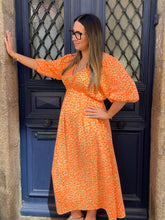 Charger l&#39;image dans la galerie, Robe Saona Leo Orange

