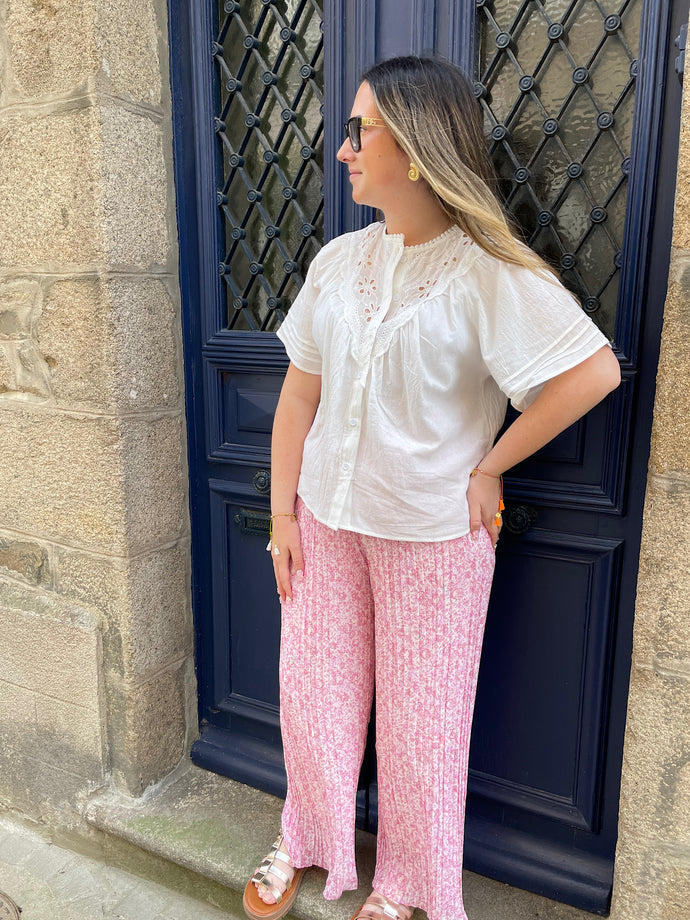 Pantalon Annie fleurs