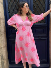 Charger l&#39;image dans la galerie, Robe Soana Soleil Fuschia
