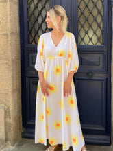 Charger l&#39;image dans la galerie, Robe Soana Soleil jaune
