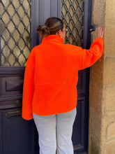 Charger l&#39;image dans la galerie, Veste polaire Ally orange
