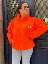 Charger l&#39;image dans la galerie, Veste polaire Ally orange
