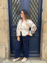 Charger l&#39;image dans la galerie, Blouse Aria beige
